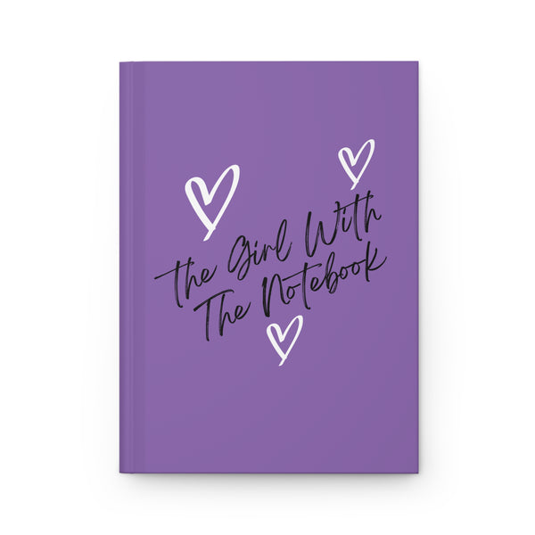 TGWTN Hardcover Journal: White/Black | Light Purple