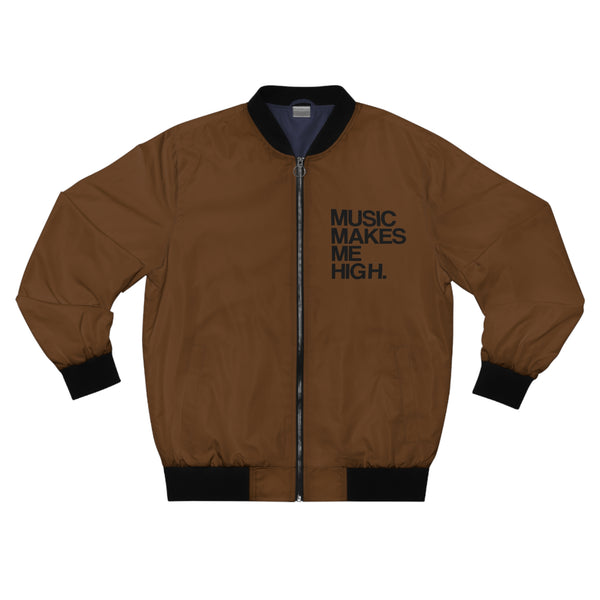 MMMH Bomber Jacket: Brown | Black Lettering