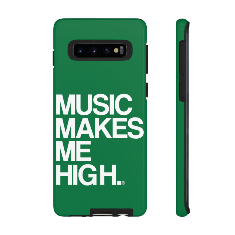 MMMH Classic Phone Case: Dark Green | White