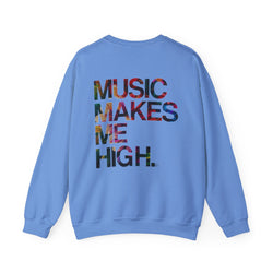 MMMH Unisex Sweatshirt: Carolina Blue | Floral