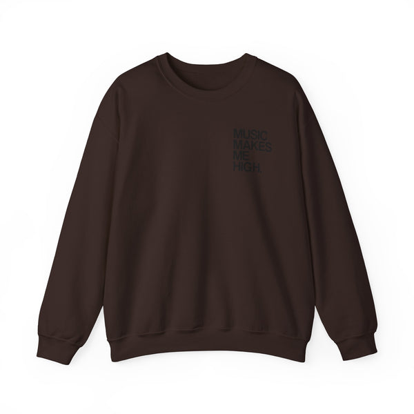 MMMH Unisex Sweatshirt: Dark Chocolate | Black