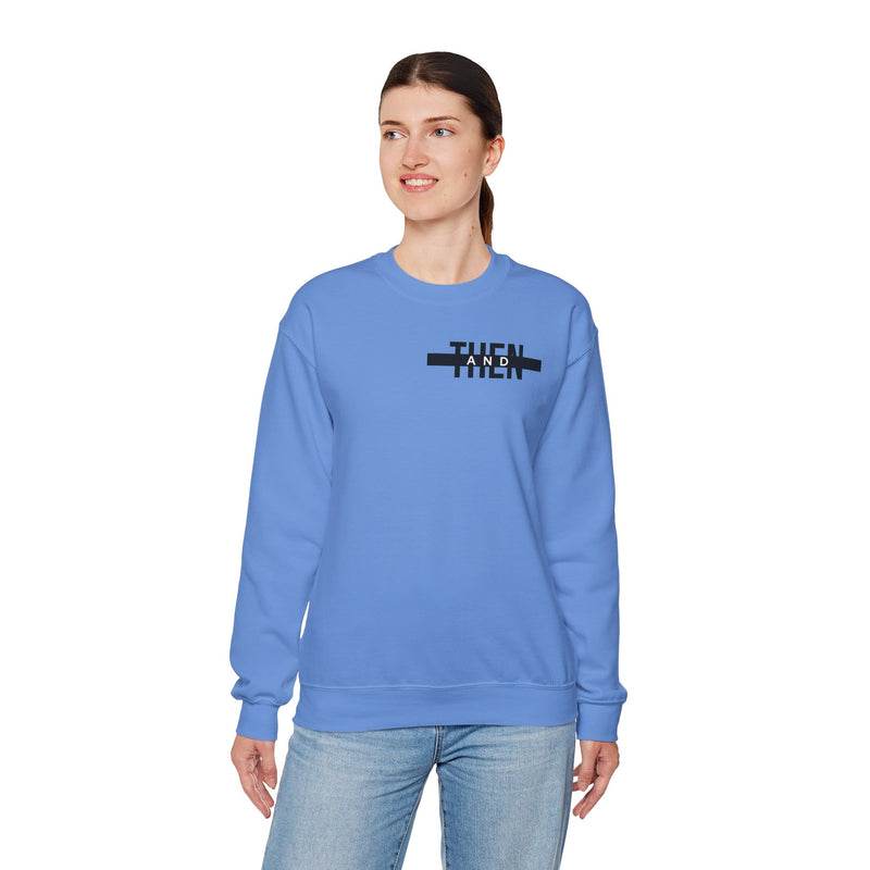 IJTT Unisex Sweatshirt: AT Strike Black | Carolina Blue