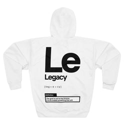 NOVL Unisex Hoodie: Legacy White | Black