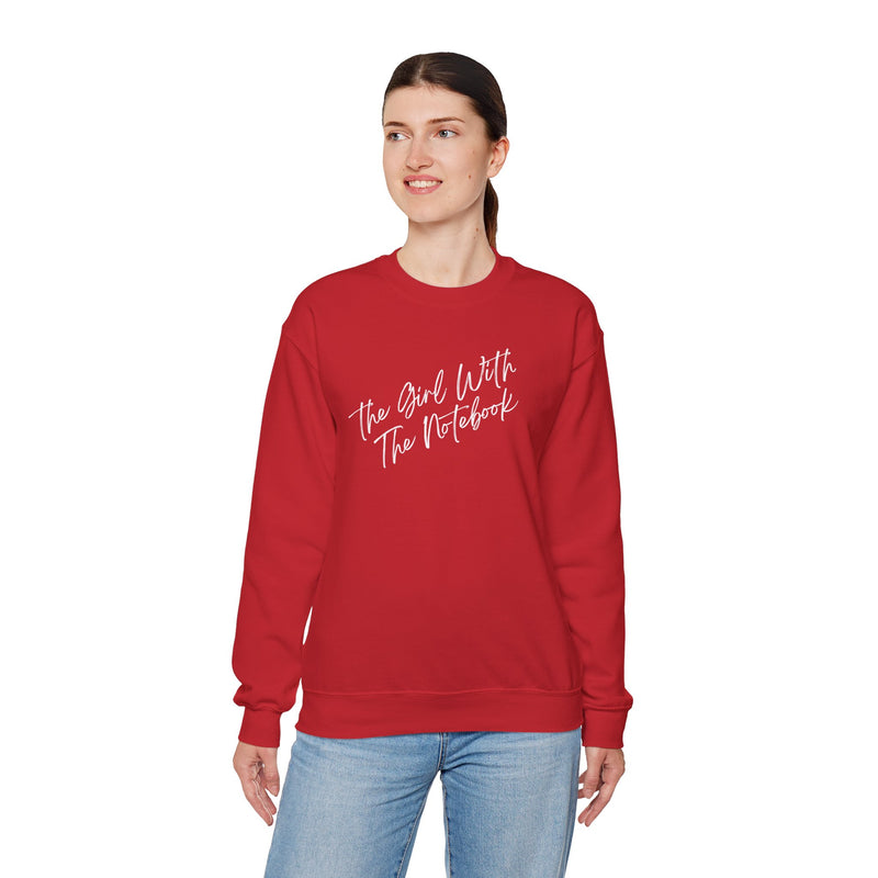 TGWTN Unisex Sweatshirt: White | Red