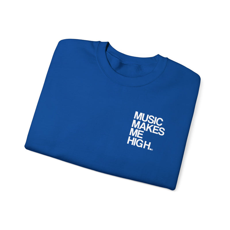 MMMH Unisex Sweatshirt: Royal | White Lettering