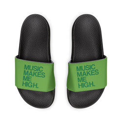 MMMH Unisex Sandals: Green/Black | Dark Green