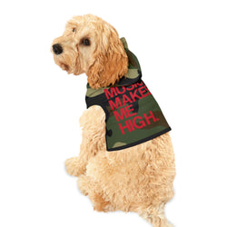 MMMH Pet Hoodie: Camo | Red