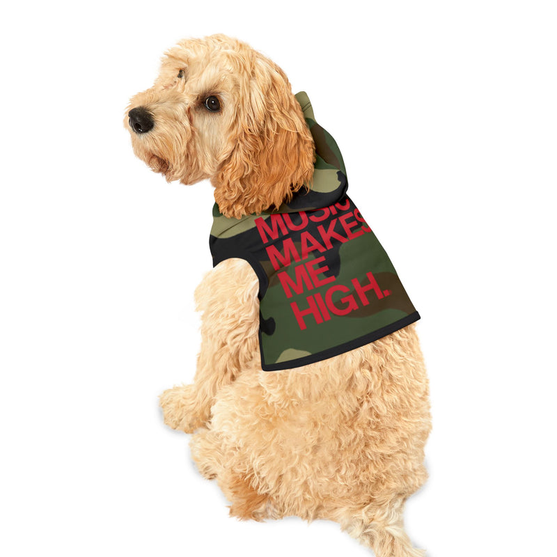 MMMH Pet Hoodie: Camo | Red