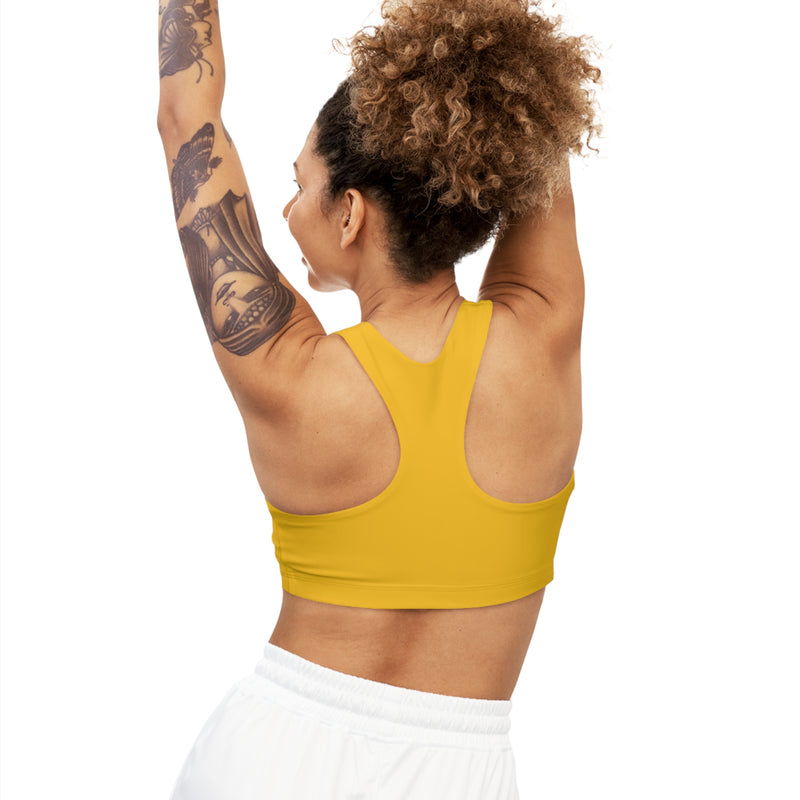 MMMH Sports Bra: Yellow | Light Yellow