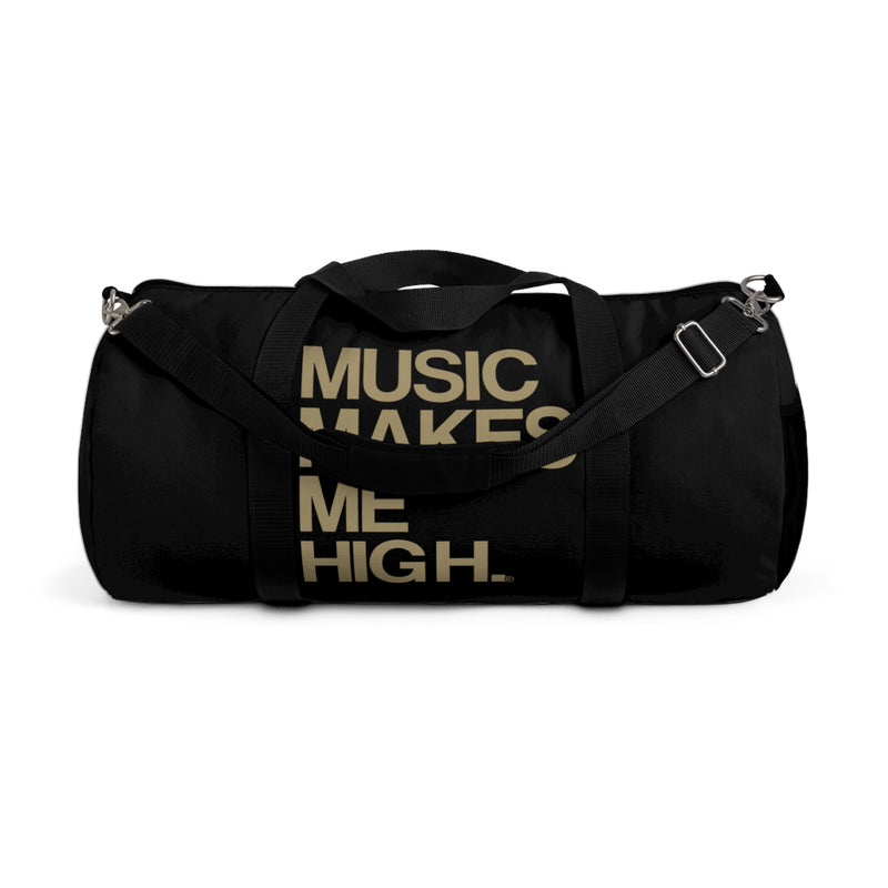 MMMH Duffle Bag: Black | Gold