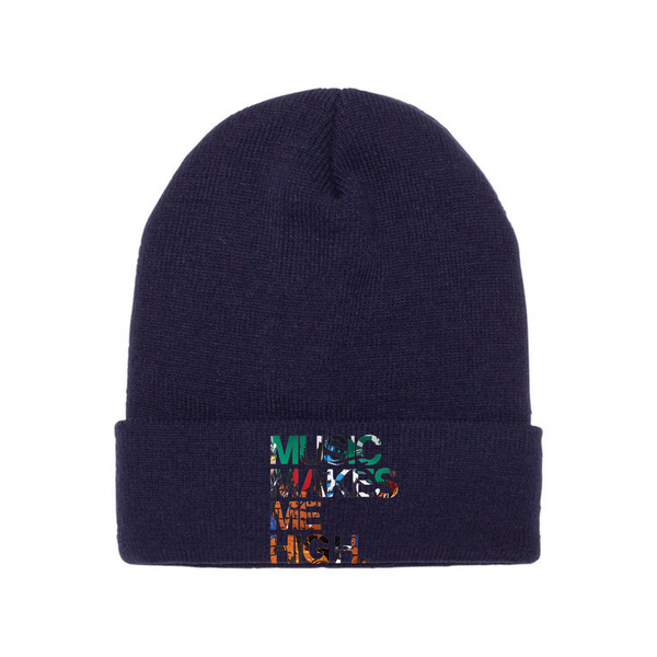 MMMH Beanie: Navy | Graffiti