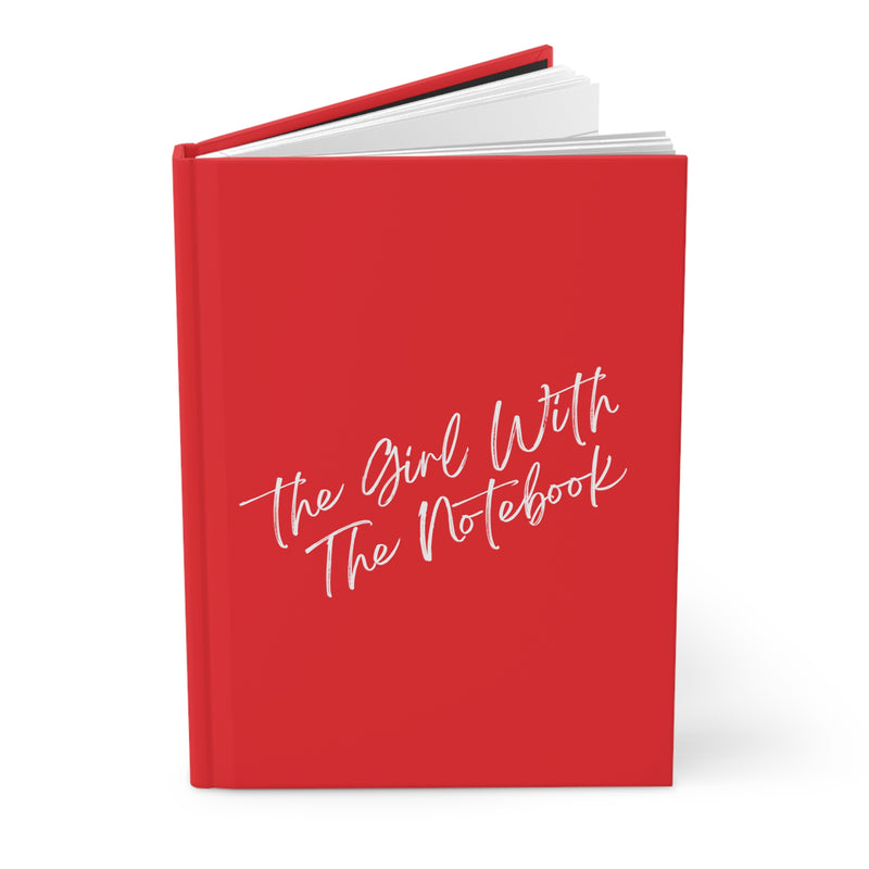 TGWTN Hardcover Journal: White | Red