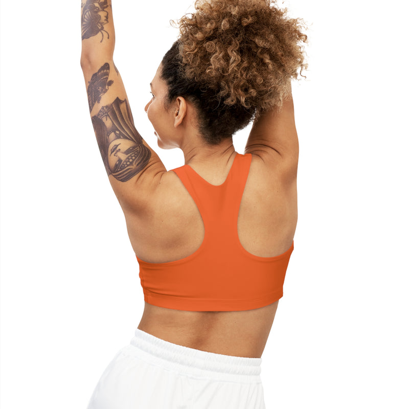 MMMH Sports Bra: Orange | Light Orange