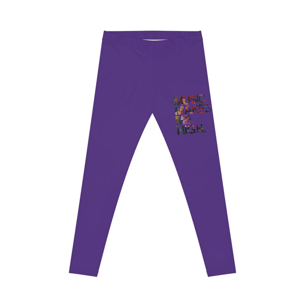 MMMH Leggings: Purple | Floral