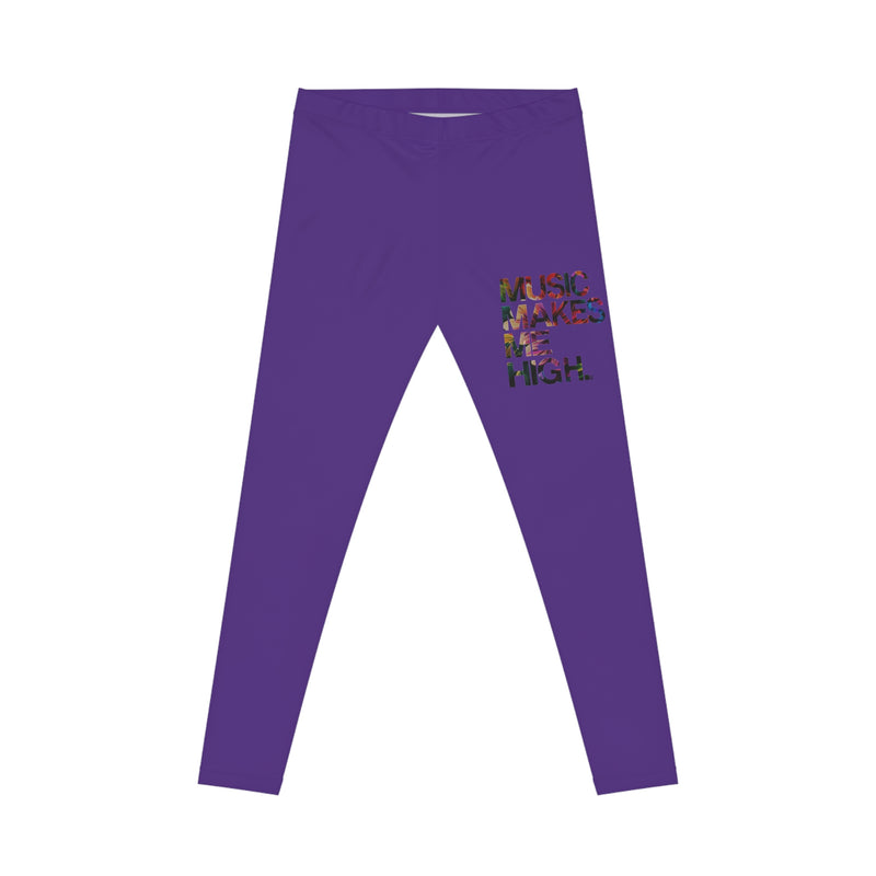 MMMH Leggings: Purple | Floral