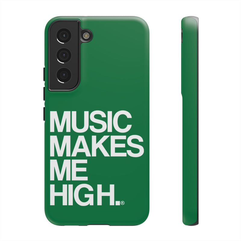 MMMH Classic Phone Case: Dark Green | White