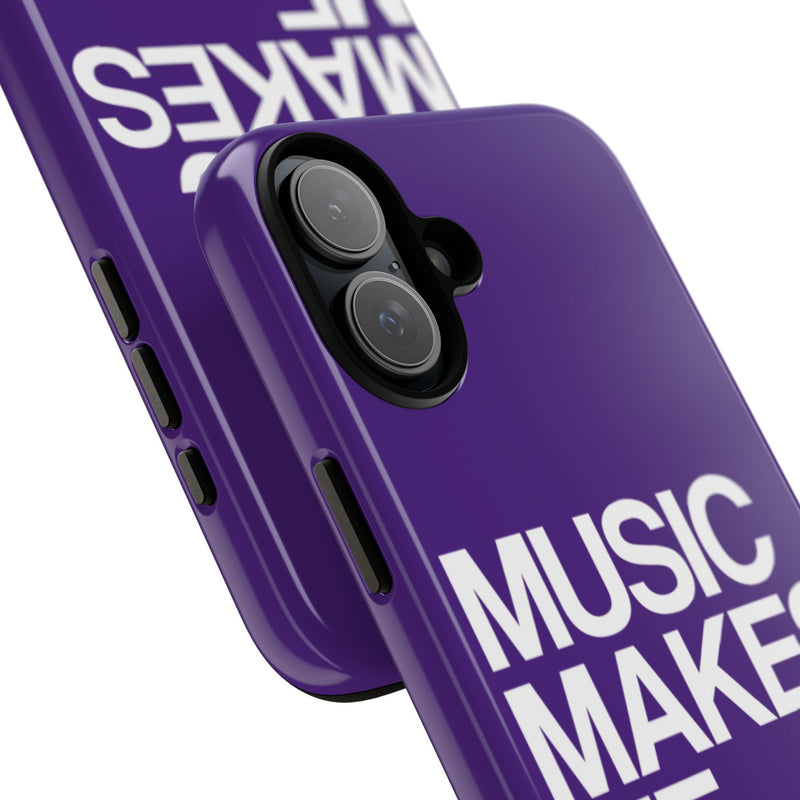 MMMH Classic Phone Case: Purple | White