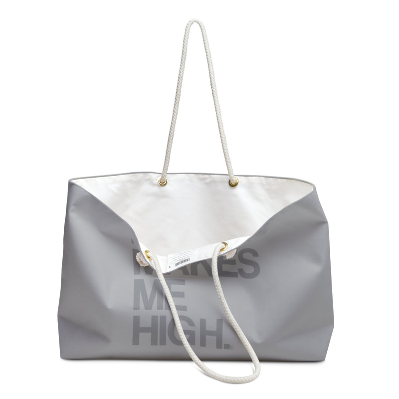 MMMH Weekender Bag (Rope Handle): Light Grey | Grey