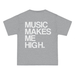 MMMH Unisex T-Shirt: Light Steel | White Lettering