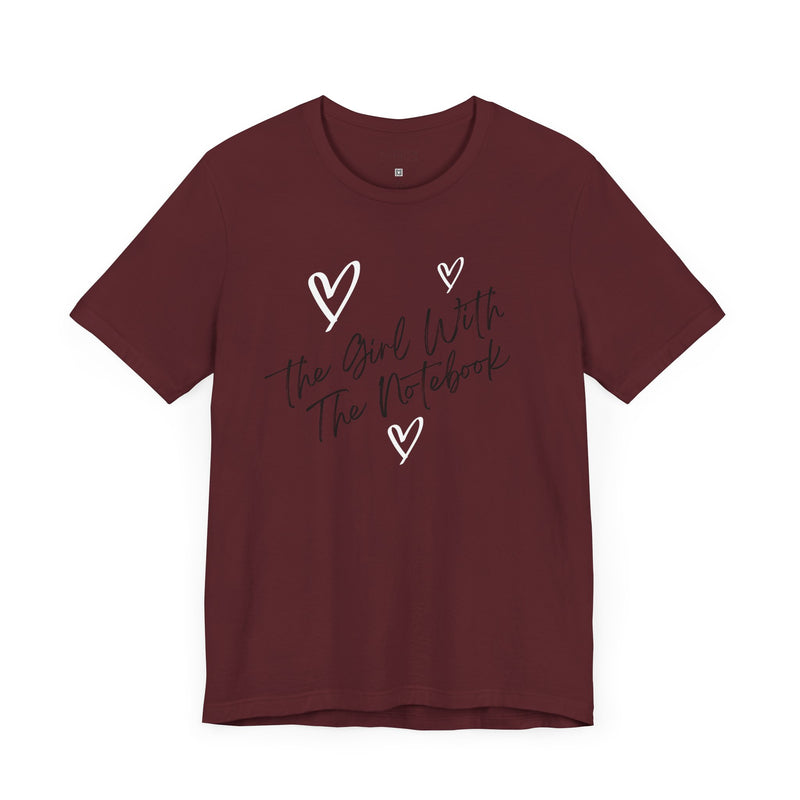 TGWTN Unisex T-Shirt: White/Black | Maroon