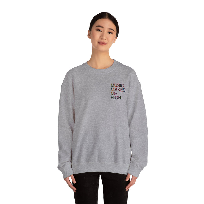 MMMH Unisex Sweatshirt: Sport Grey | Floral