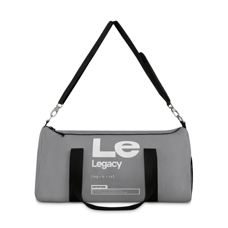 NOVL Duffel Bag: Legacy Grey | White