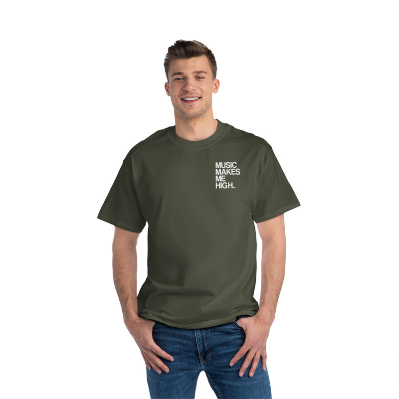 MMMH Unisex T-Shirt: Fatigue Green | White Lettering