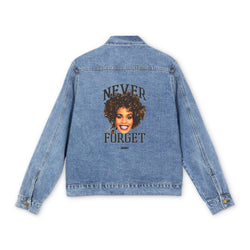 MMMH Denim Jacket: Never Forget Whitney