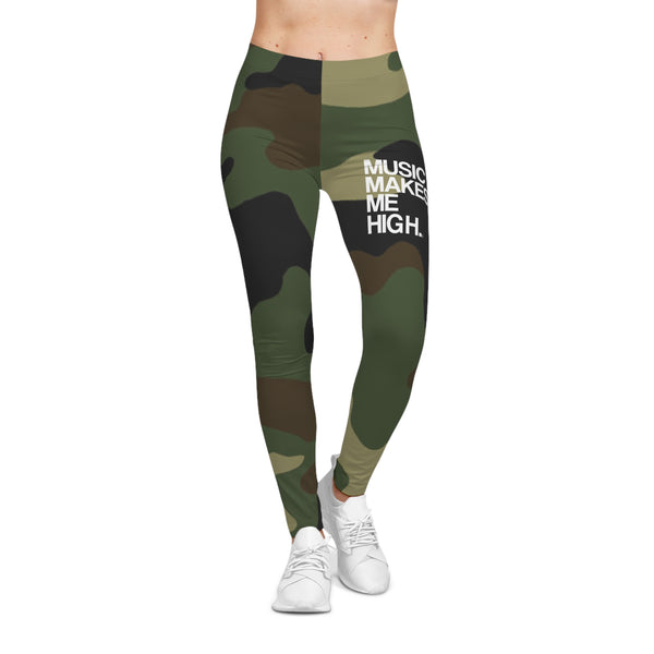 MMMH Leggings: Camo | White