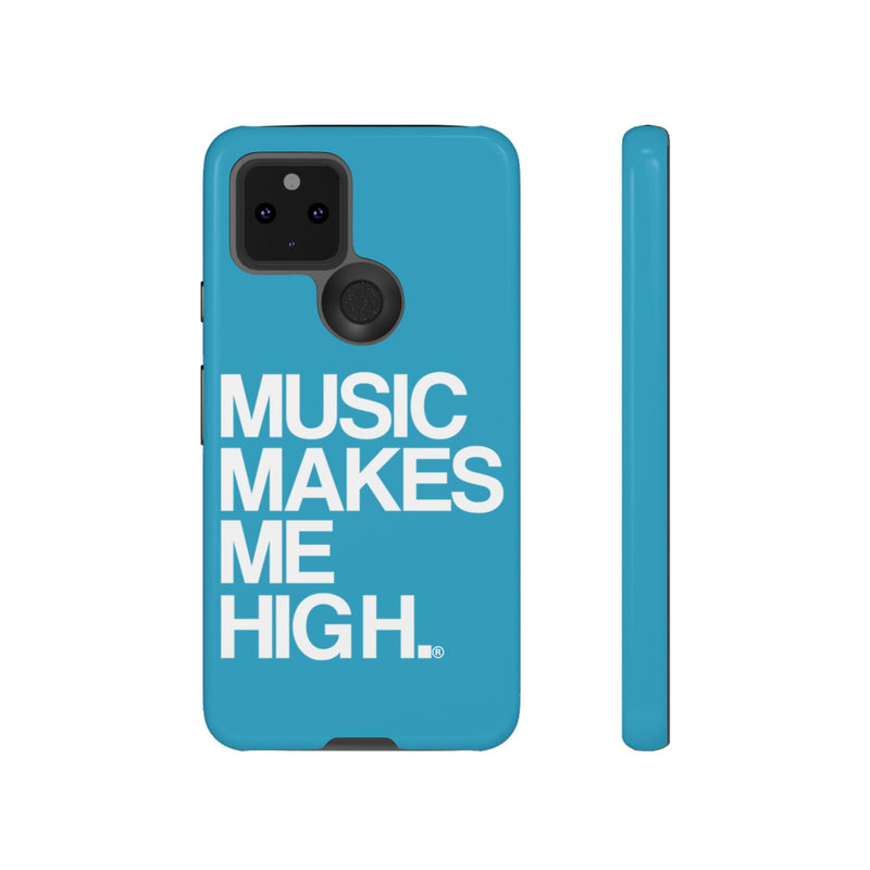 MMMH Classic Phone Case: Turquoise | White