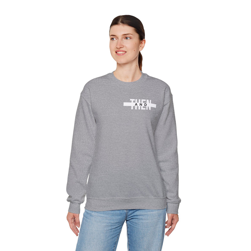 IJTT Unisex Sweatshirt: AT Strike White | Grey