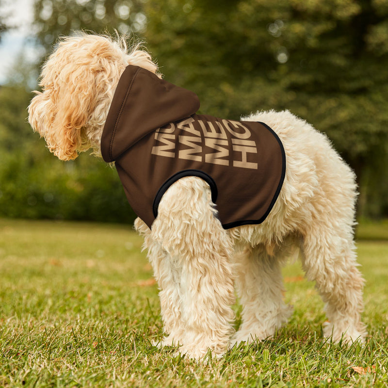 MMMH Pet Hoodie: Brown | Tan