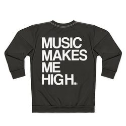 MMMH Unisex Sweatshirt: Black | White