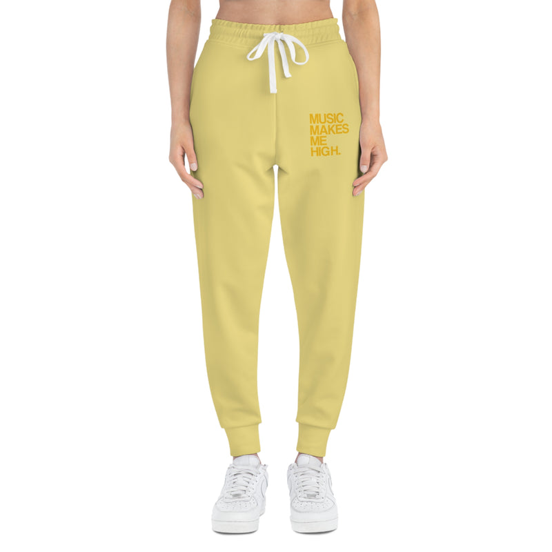 MMMH Unisex Joggers: Light Yellow | Yellow