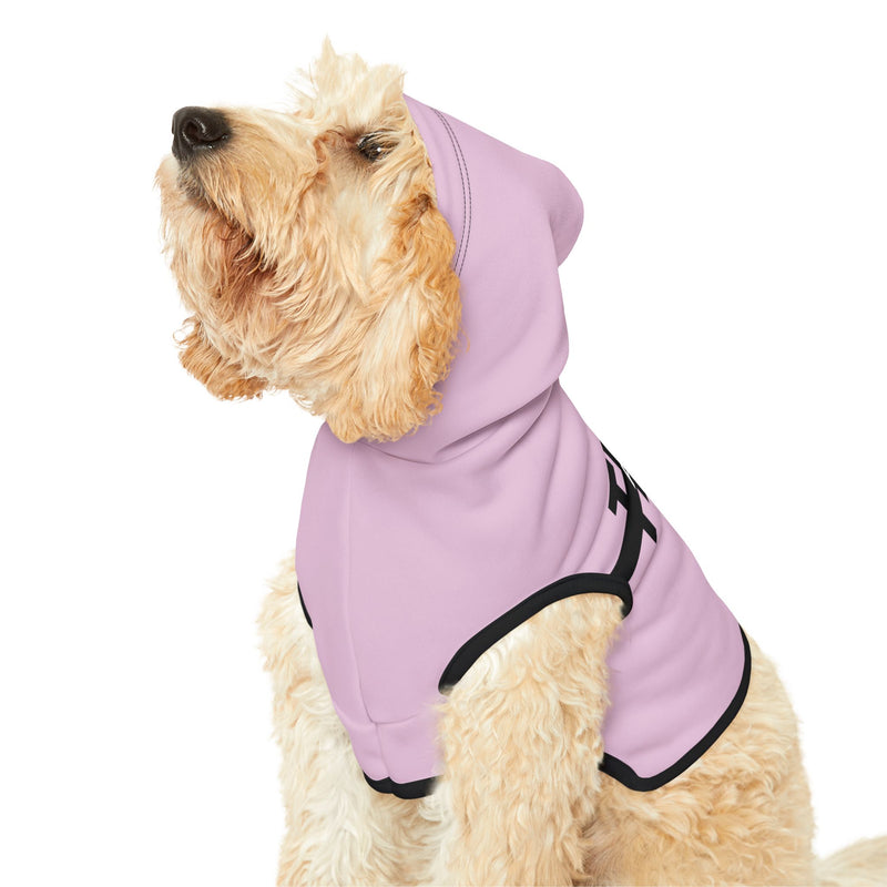 IJTT Pet Hoodie: AT Strike Black | Lilac