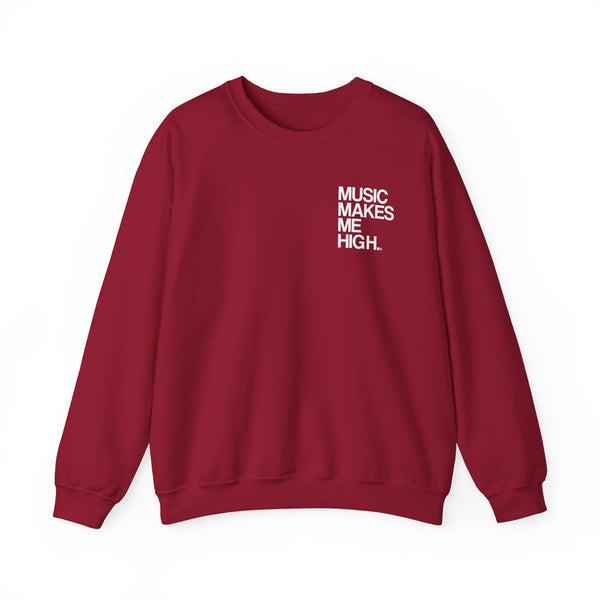 MMMH Unisex Sweatshirt: Cardinal Red | White