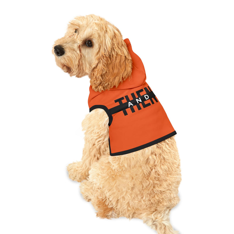 IJTT Pet Hoodie: AT Strike Black | Orange