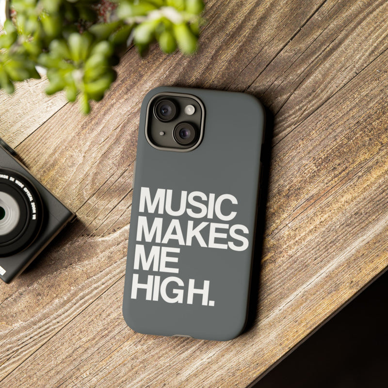 MMMH Phone Case: Dark Grey | White