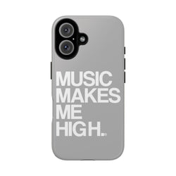 MMMH Classic Phone Case: Light Grey | White