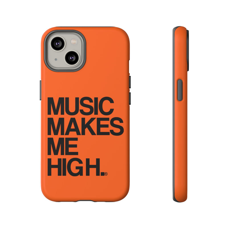 MMMH Classic Phone Case: Orange | Black