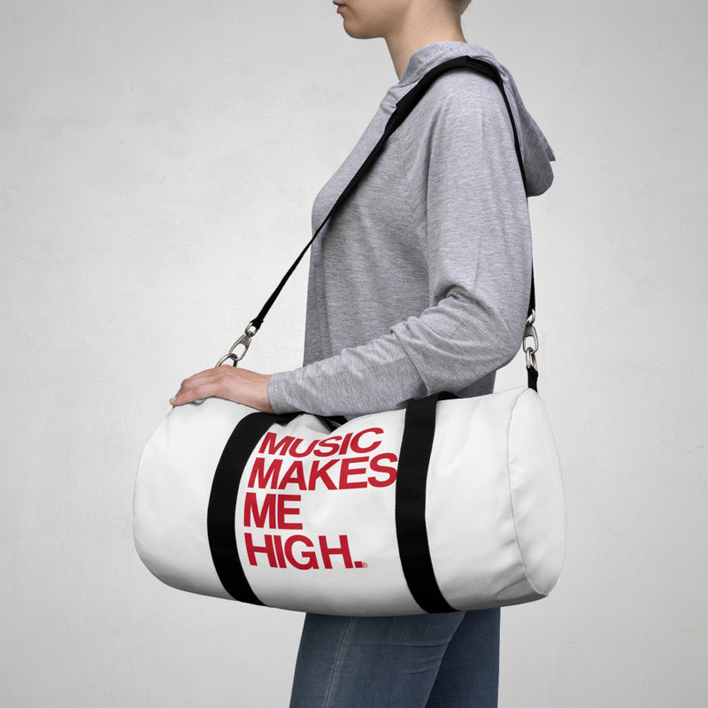 MMMH Duffel Bag: White | Red