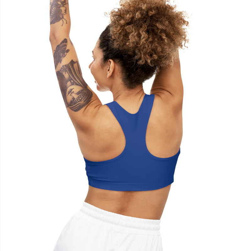 MMMH Sports Bra: Dark Blue | Light Blue