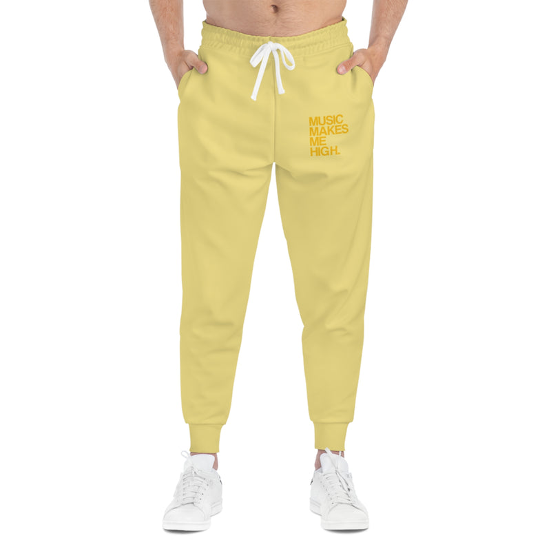 MMMH Unisex Joggers: Light Yellow | Yellow