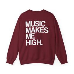 MMMH Unisex Sweatshirt: Garnet | White