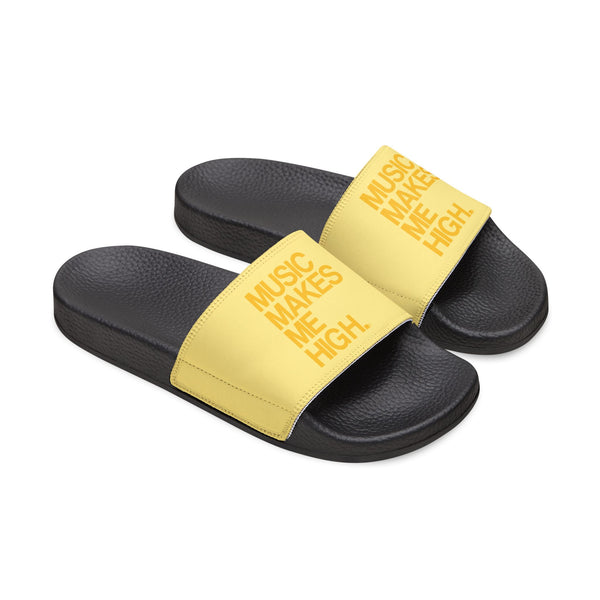 MMMH Unisex Sandals: Light Yellow/Black | Yellow