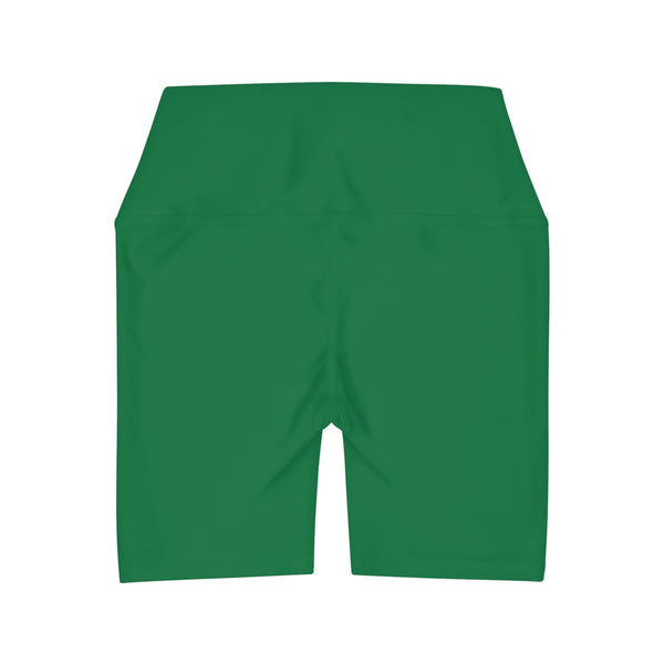 MMMH Yoga Shorts: Green | Light Green