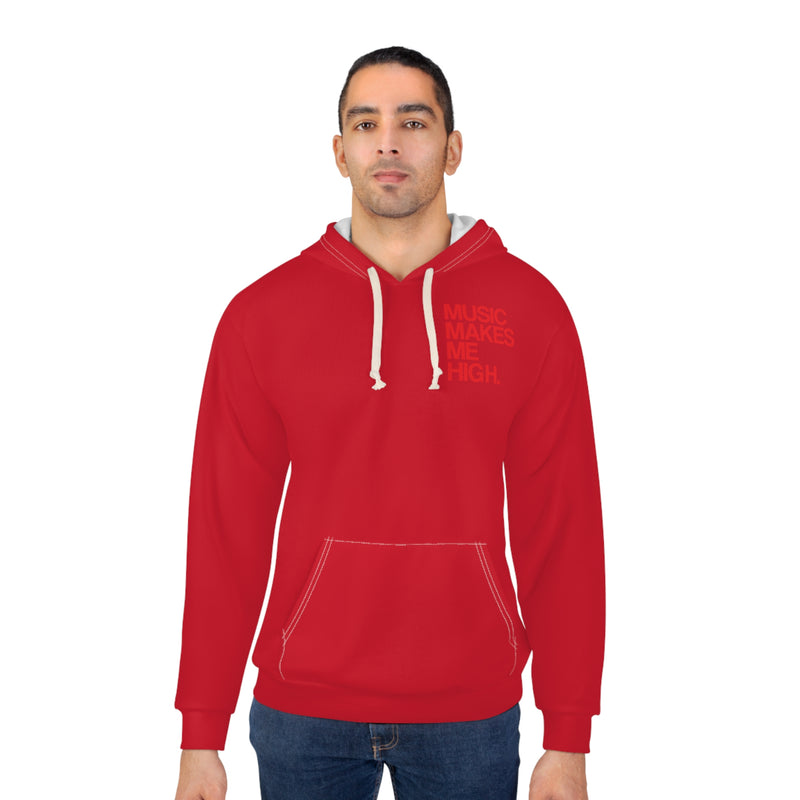 MMMH Unisex Hoodie: Dark Red | Red