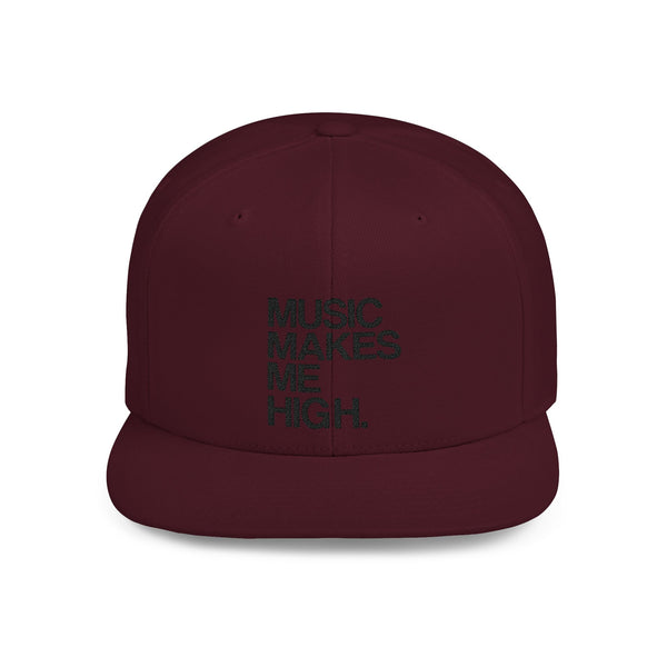 MMMH Classic Snapback: Maroon_Black