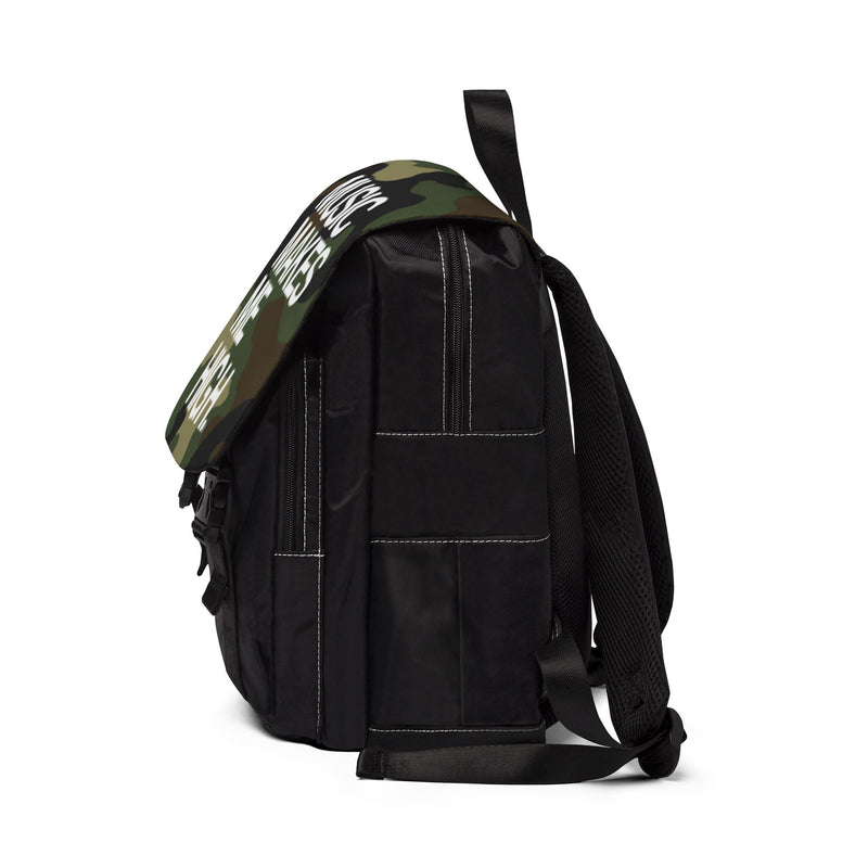 MMMH Backpack: Camo | White