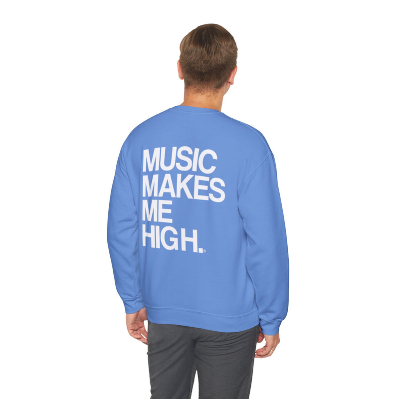 MMMH Unisex Sweatshirt: Carolina Blue | White